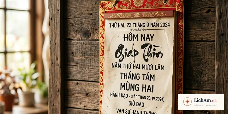 Âm lịch hôm nay bao nhiêu mùng: Cách tra cứu nhanh và chính xác nhất